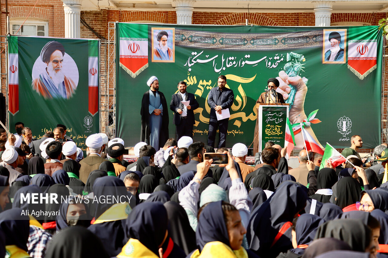 سید رضا تقوی راهپیمایی 13 آبان (3)