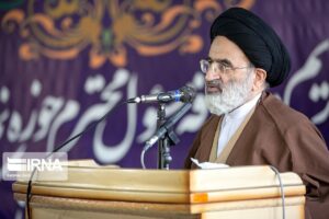 قراردادن مردم در مقابل نظام توطئه آمریکایی ـ صهیونیستی